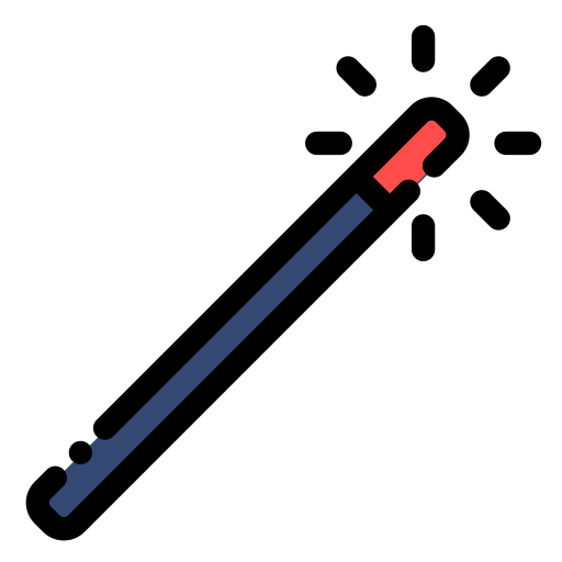 Magic wand Generic color fill icon