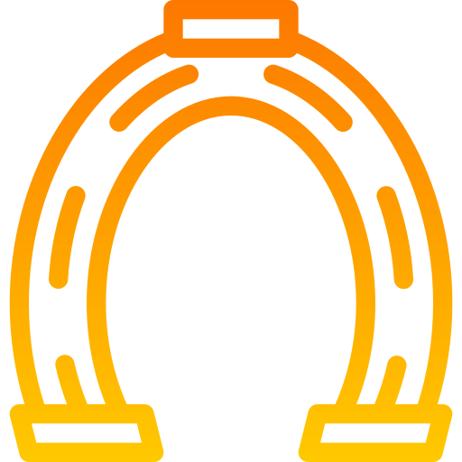 Horseshoe Generic gradient outline icon