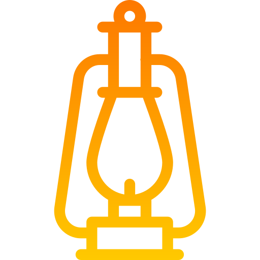 Kerosene lamp Generic gradient outline icon