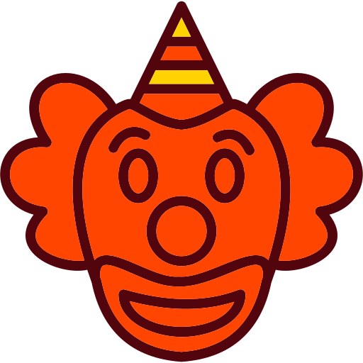 Clown Generic color lineal-color icon