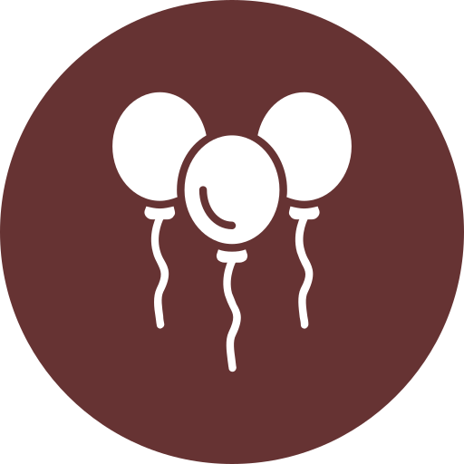 Balloon Generic color fill icon