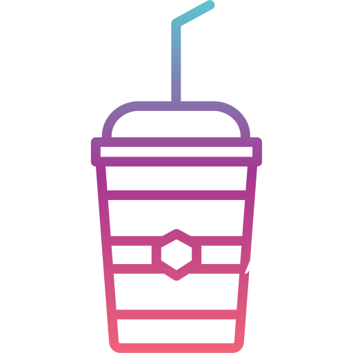 bebida fría Generic gradient outline icono