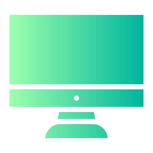 Lcd Generic gradient fill icon