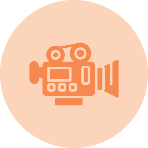 camcorder Generic color fill icon