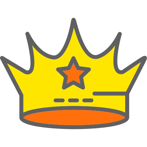 corona Generic color lineal-color icono