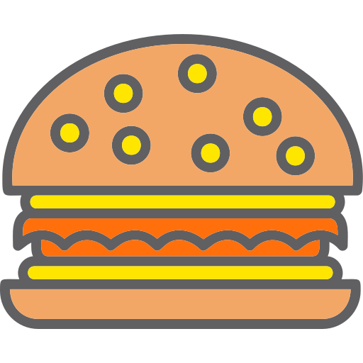 hamburger Generic color lineal-color icona