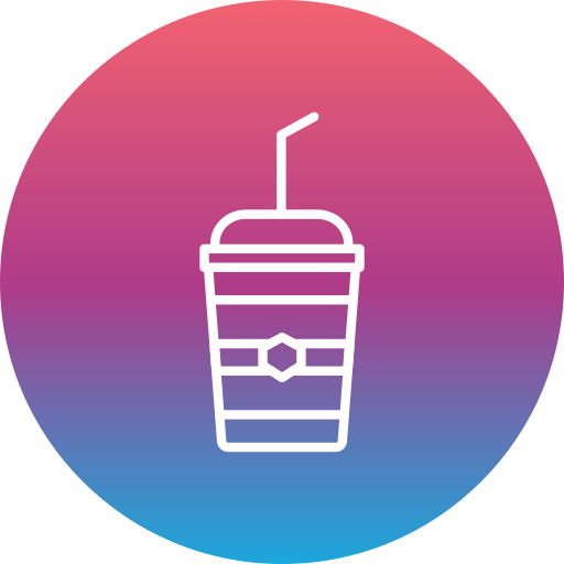 Cold drink Generic gradient fill icon
