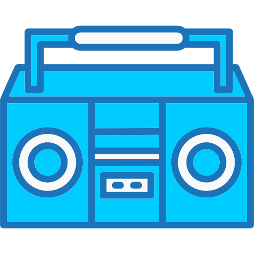 boombox Generic color lineal-color icona