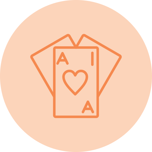 카드 놀이 Generic color fill icon