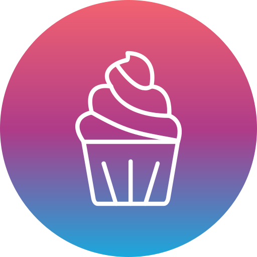 muffin Generic gradient fill icon