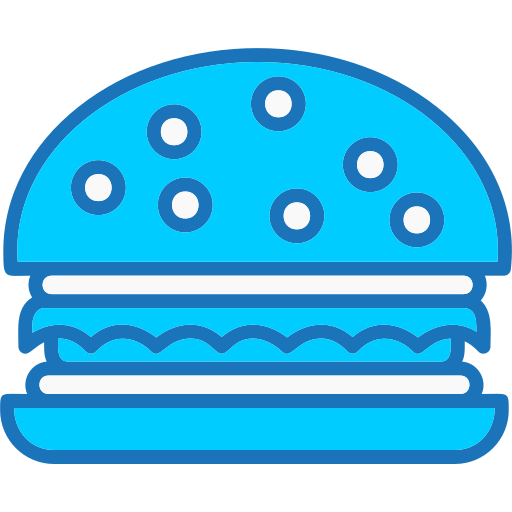 Burger Generic color lineal-color icon