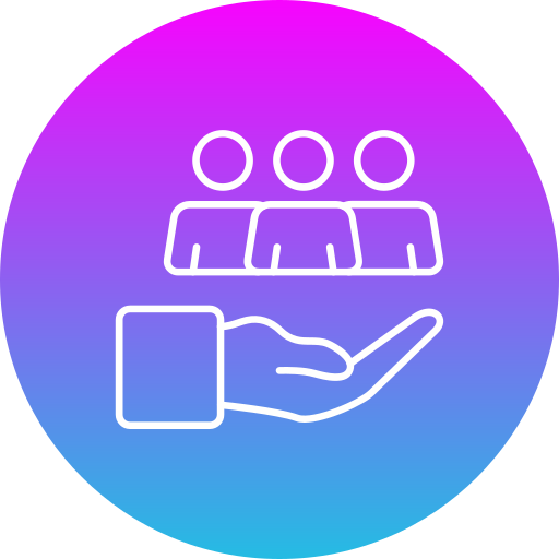 Human resources Generic gradient fill icon