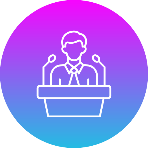 Speech Generic gradient fill icon