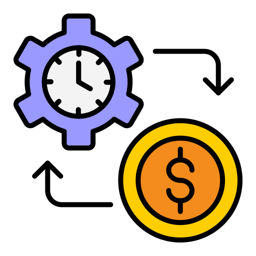 Время - деньги Generic color lineal-color иконка