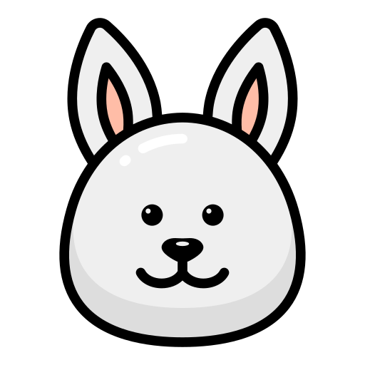 토끼 Generic color lineal-color icon