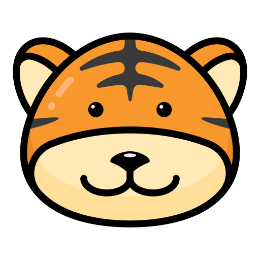tiger Generic color lineal-color icon