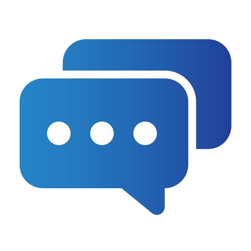chat box Generic gradient fill icon