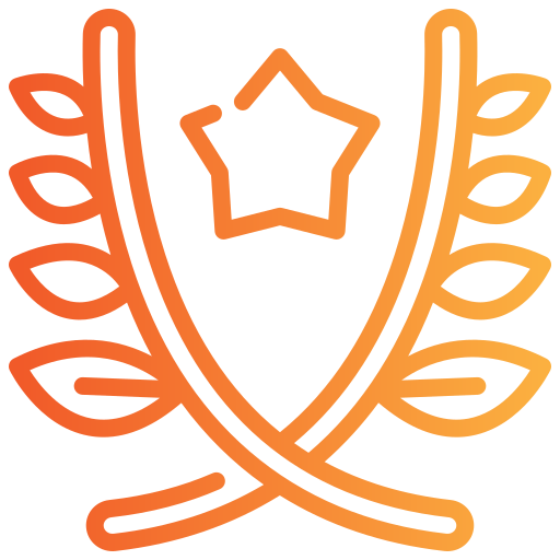 corona de laurel Generic gradient outline icono