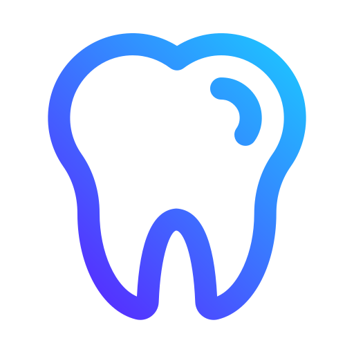 dentale Generic gradient outline icona
