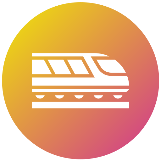기차 Generic gradient fill icon