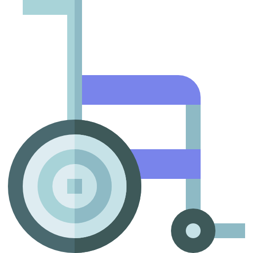 rollstuhl Basic Straight Flat icon