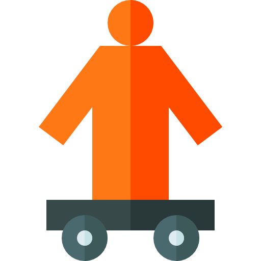 Disabled people Basic Straight Flat icon