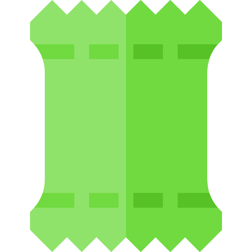 cukierek Basic Straight Flat ikona