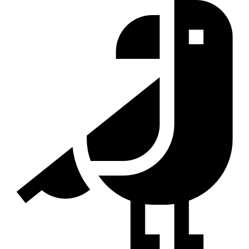 cuervo Basic Straight Filled icono