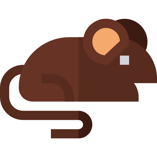mysz Basic Straight Flat ikona