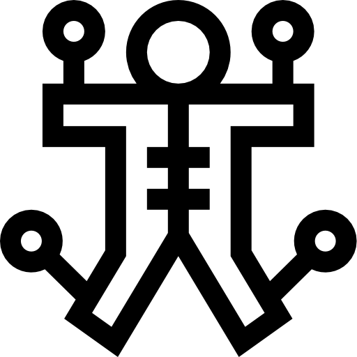 부두 인형 Basic Straight Lineal icon