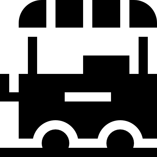 フードカート Basic Straight Filled icon