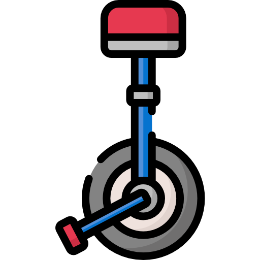 Одноколесный велосипед Special Lineal color иконка