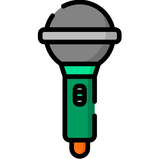 Микрофон Special Lineal color иконка