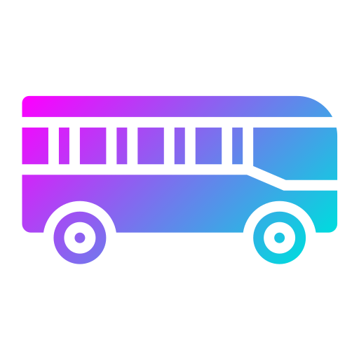 バス Generic gradient fill icon