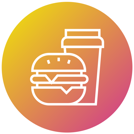 Food Generic gradient fill icon