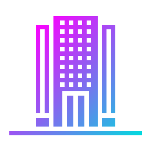ホテル Generic gradient fill icon