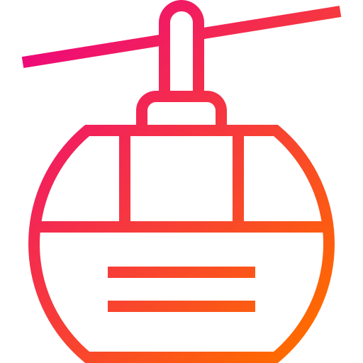cabina del teleférico Generic gradient outline icono