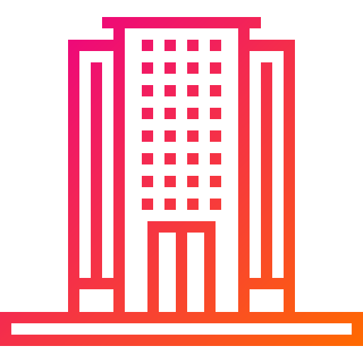 호텔 Generic gradient outline icon