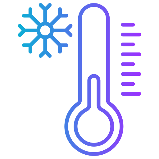 kalte temperatur Generic gradient outline icon