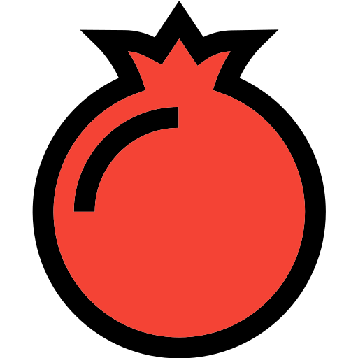 Pomegranate Generic color lineal-color icon