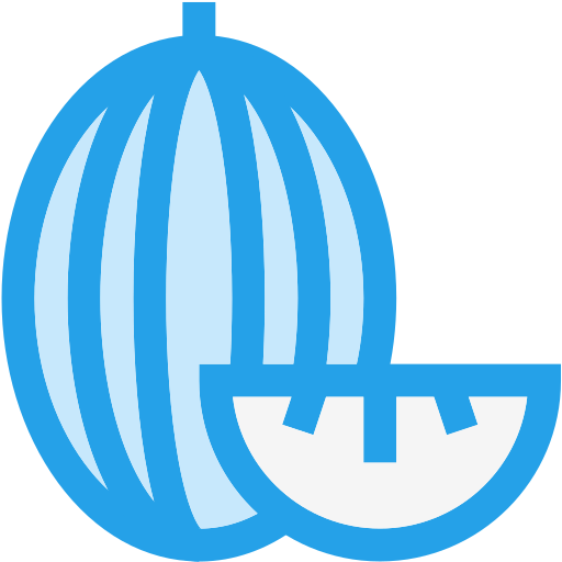 melone Generic color lineal-color icon
