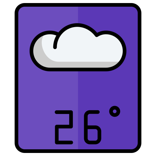 天気予報 Generic color lineal-color icon