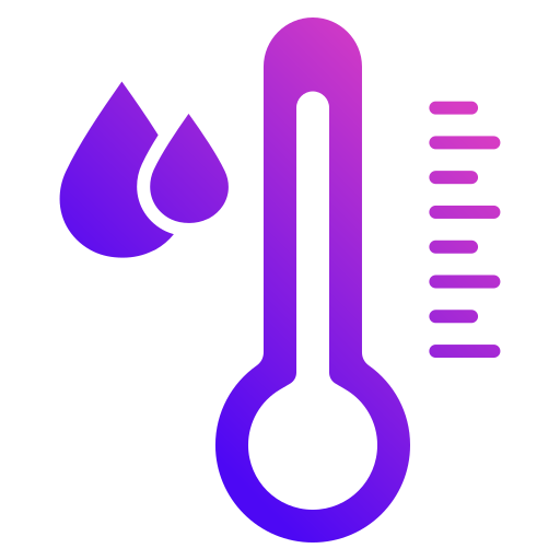 Humidity Generic gradient fill icon