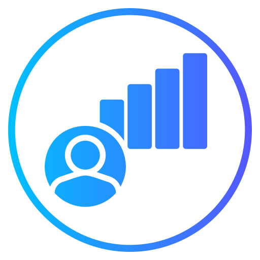 medewerker Generic gradient fill icoon