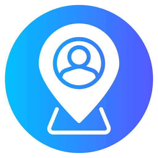 Location Generic gradient fill icon