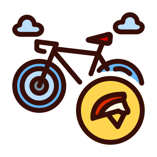 Bike Generic color lineal-color icon