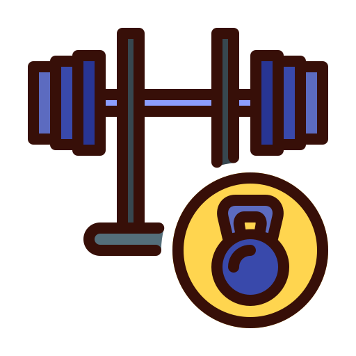 Weightlifting Generic color lineal-color icon