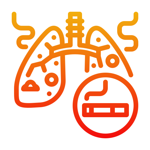 Lungs Generic gradient outline icon