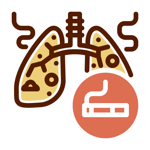 pulmones Generic color lineal-color icono