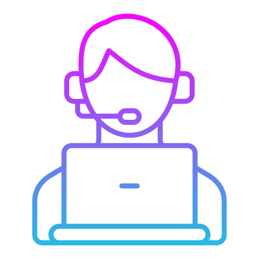 Call center Generic gradient outline icon